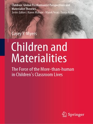 cover image of Children and Materialities